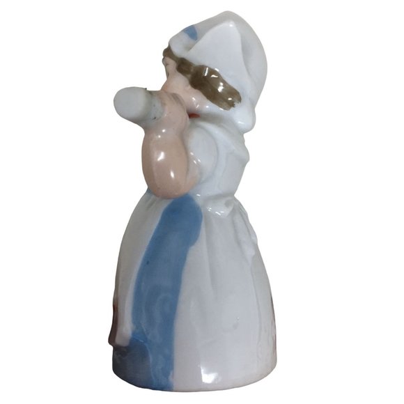 Small Vintage Mid Century Milkmaid Figurine Woman- Made in Germany - Picture 5 of 5